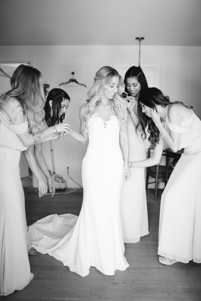 A Soccer Star and Fashion Blogger Share Their Santa Barbara Wedding