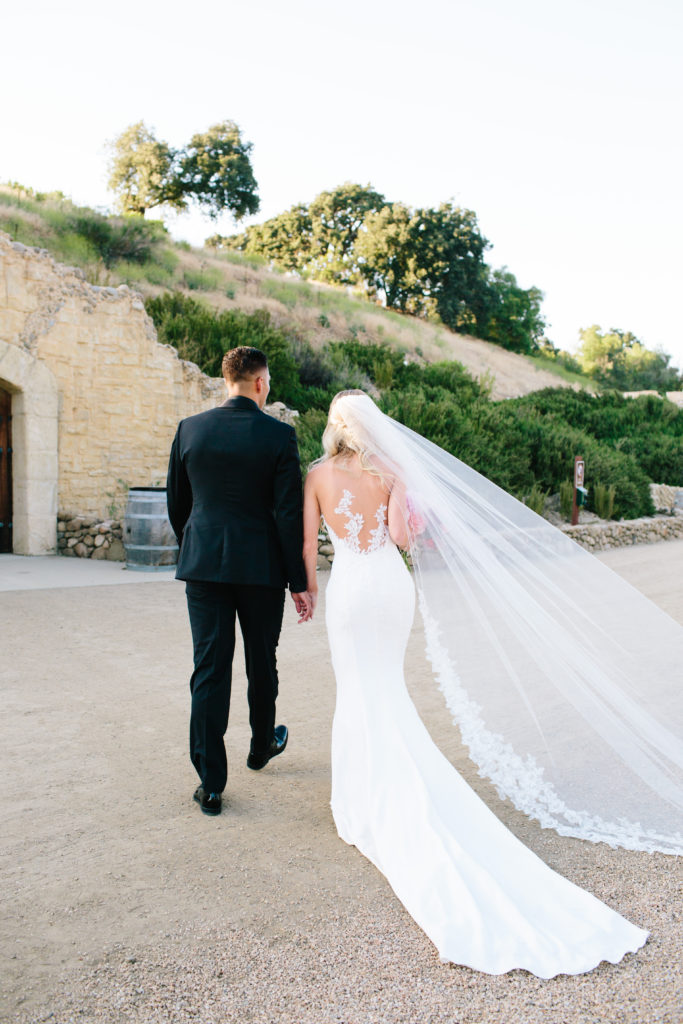 A Soccer Star and Fashion Blogger Share Their Santa Barbara Wedding