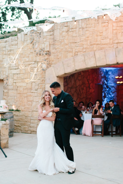 A Soccer Star and Fashion Blogger Share Their Santa Barbara Wedding