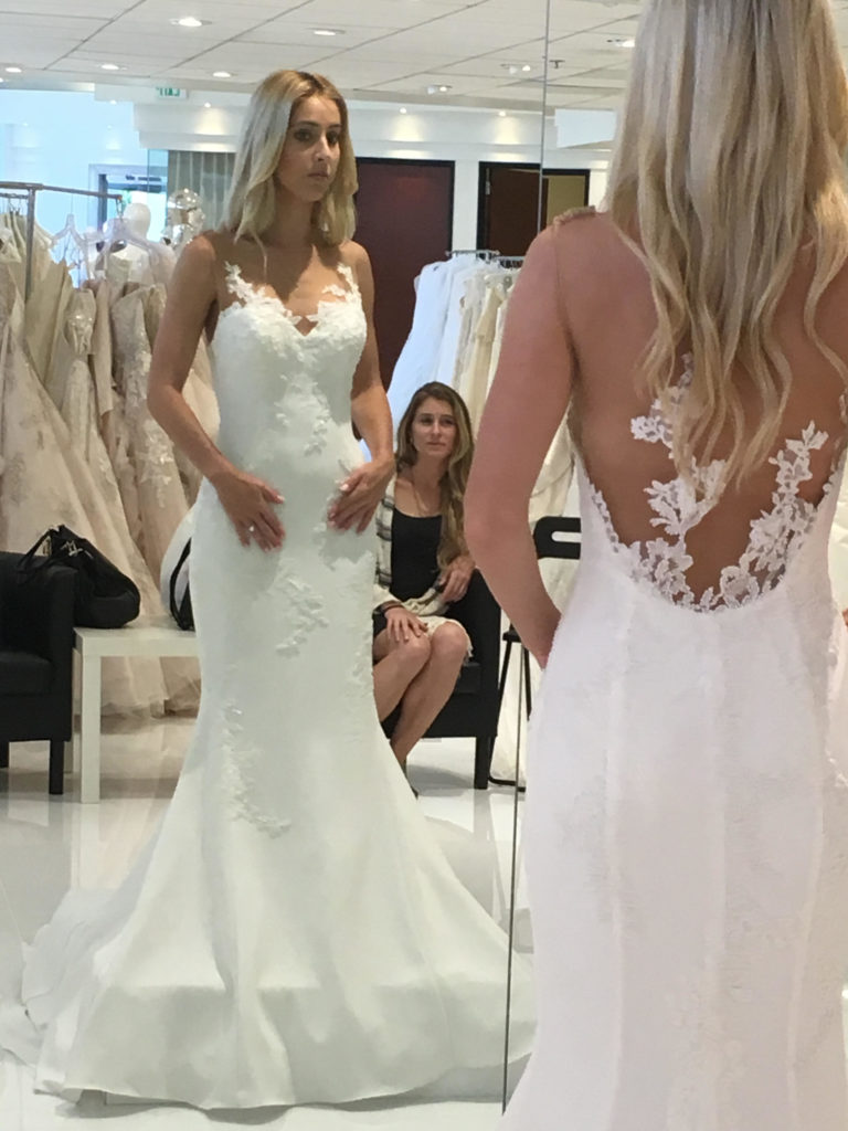 fashion meets futbol wedding dress